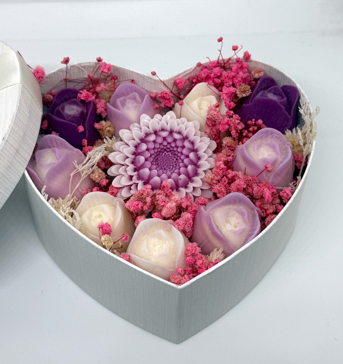 Bouquet Tulipani con confezione cuore