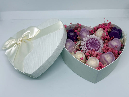 Bouquet Tulipani con confezione cuore