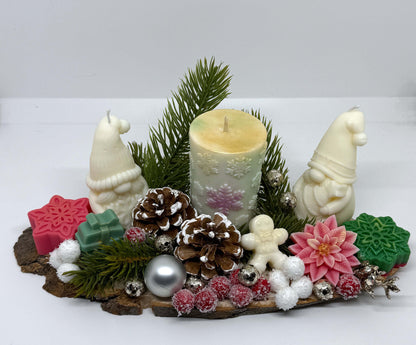 Composizione centrotavola Natalizia M